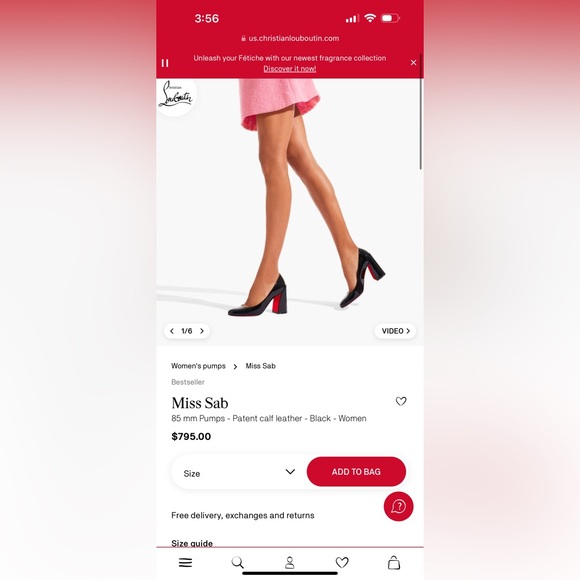 🔥Christian Louboutin Miss Saab Never Worn🔥 - Picture 10 of 17